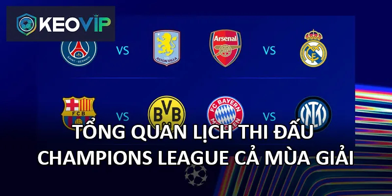 Lịch thi đấu C1 được thiết kế khoa học